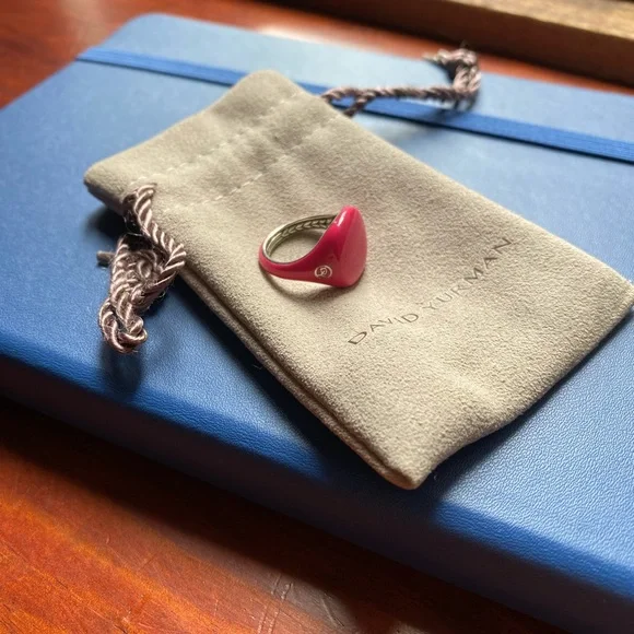 David Yurman Pink Ring - Picture 1 of 6